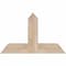 Ekena Millwork Portland Smooth Timber Gable Bracket, Douglas Fir, 36"W x 23"H x 3 1/2"D x 5 1/2"F, 15/12 Pitch GBW036X23X0406POR00SDF - alternate 1